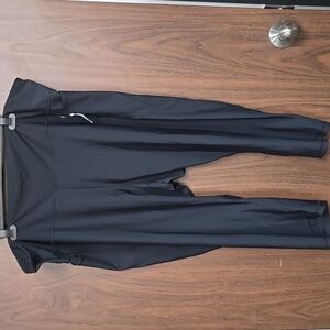 Old Navy Size 4XL Black High Rise Crop Powersoft Leggings
